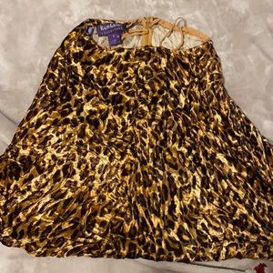 Ralph Lauren Cheetah Skirt